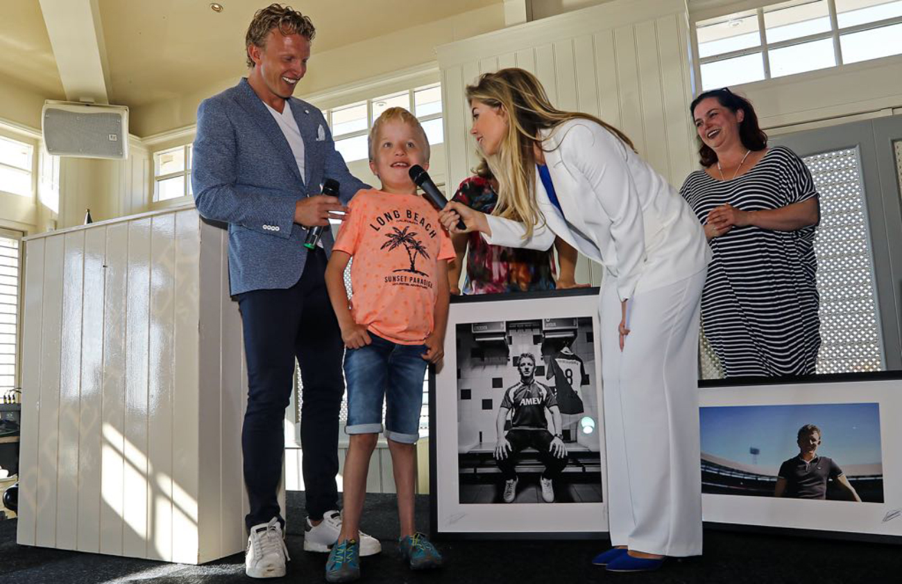 Jongeren met beperking helden bij foto-expositie Dirk Kuyt