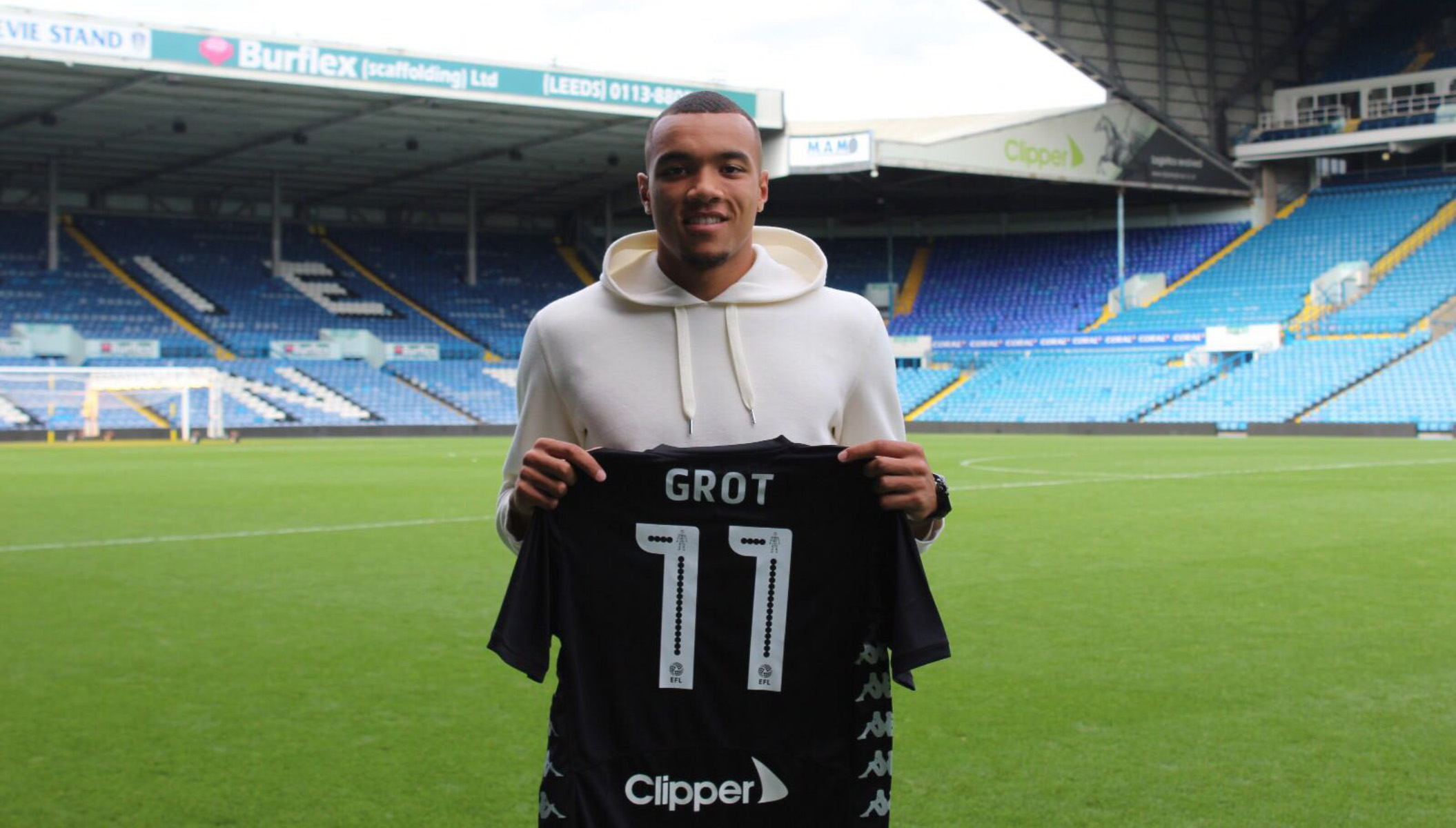 Jay-Roy Grot maakt prachtige transfer naar Leeds United